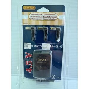 Lemax 4.5V 3-Output Power Adapter 74707 Village Lighted Accessory New‎ 2007